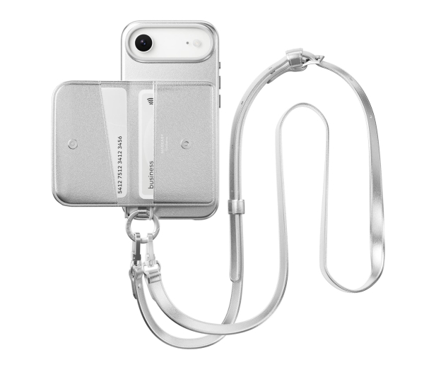 MAGEASY Pouch M do iPhone  Air (Silver/Silver ) - 1416042 - zdjęcie 2